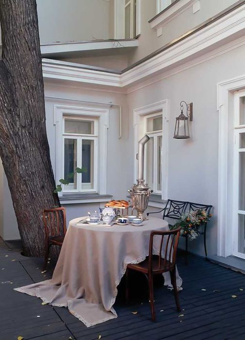 Самовар на дровах СССР. Сервиз