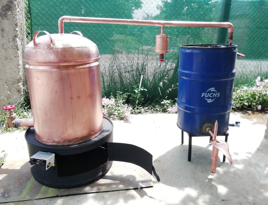 Казани за ракия с Печка за възможност на на Газ и твъдо гориво