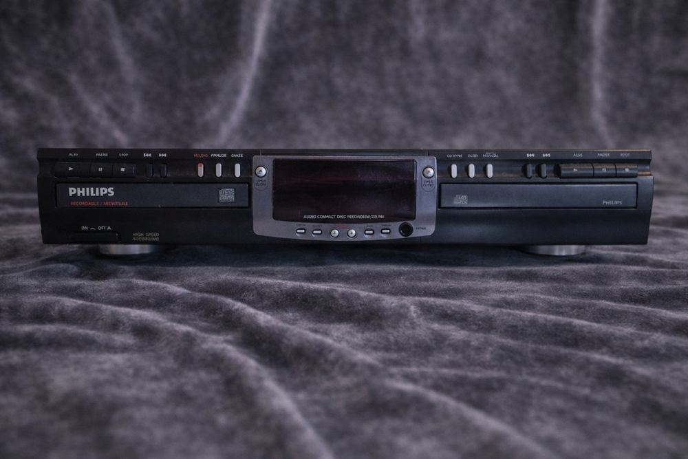 Dublu CD recorder Philips CDR 765