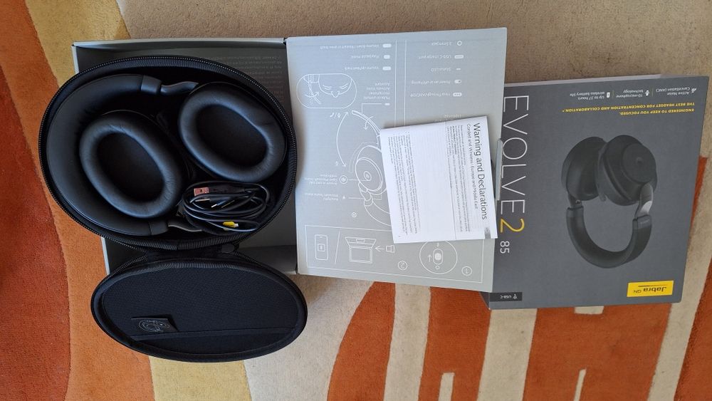 ‼️Jabra Evolve 2 MS 85 top casti NOI la cutie