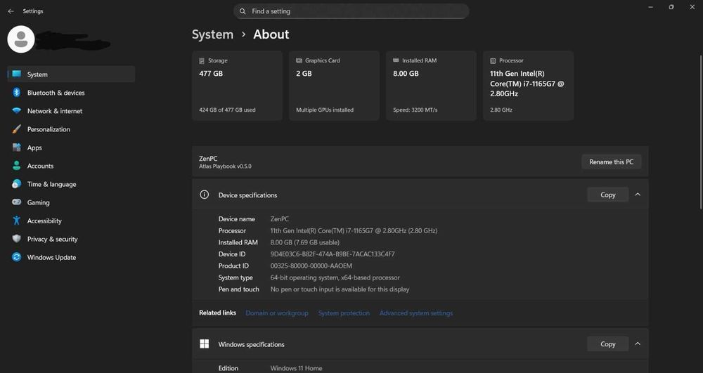 ASUS VivoBook i7‑1165G7  8GB RAM  SSD 512GB  MX350 + Cooler Cadou