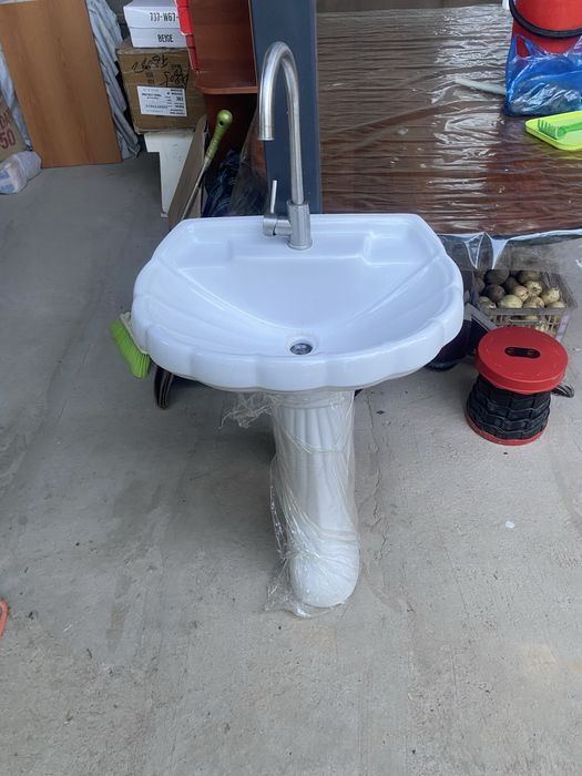 Раковина в хорошем состоянии