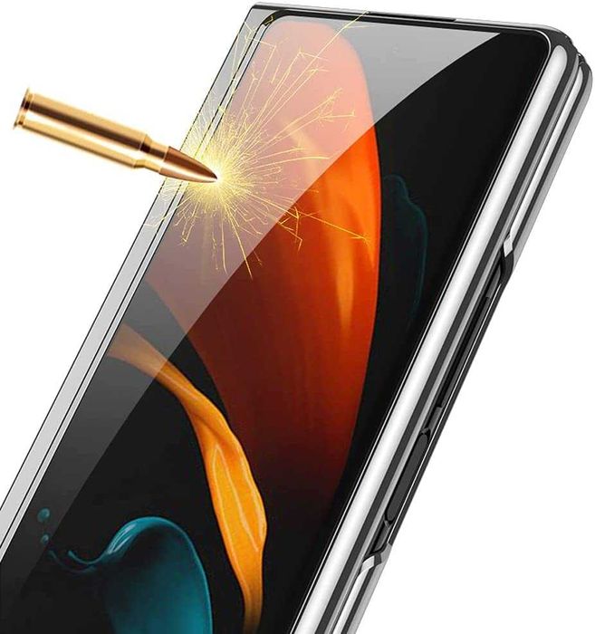 Huse premium+Folie full protectie fata spate SAMSUNG Galaxy Z Fold2 5G