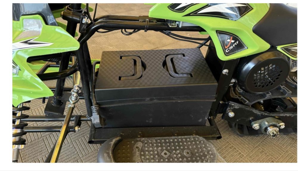 Электрический снегоход с матором