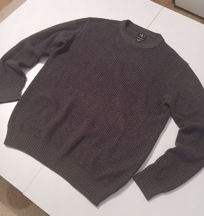 Pulover Elegant Griu