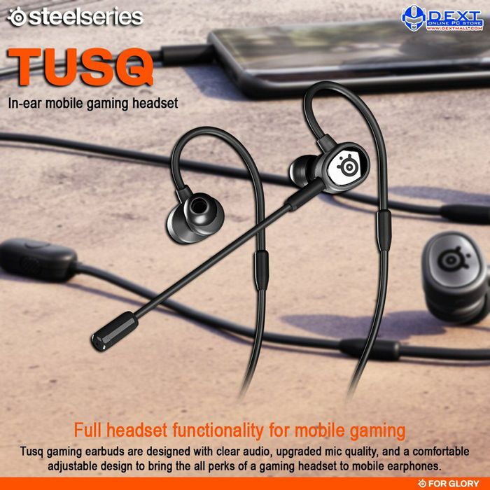 Steelseries TUSQ/съёмный Микрофон Проводные Наушники/Гарнитура
