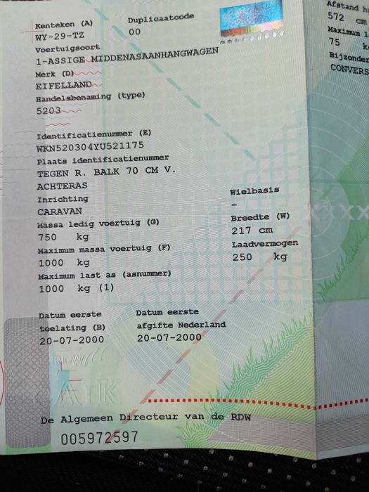 Каравана KNAUS Eifelland Holiday