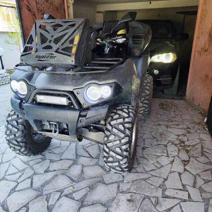 АТВ Kawasaki Brute Force 750 + доработки