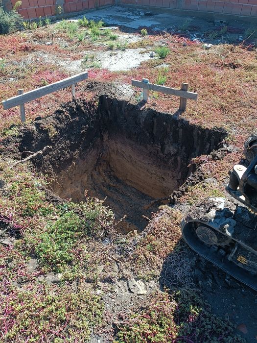 Услуги с мини багер и самосвал до 3.5 т