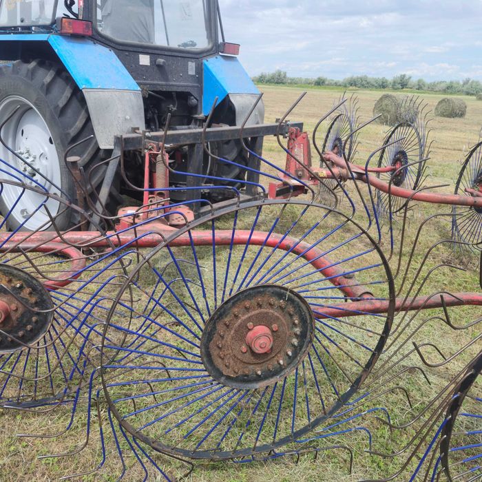 Грабли ворошила двух корпусная