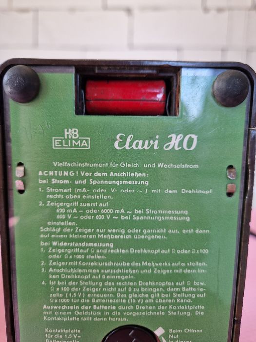 Elavi HQ multimetru vintage vechi