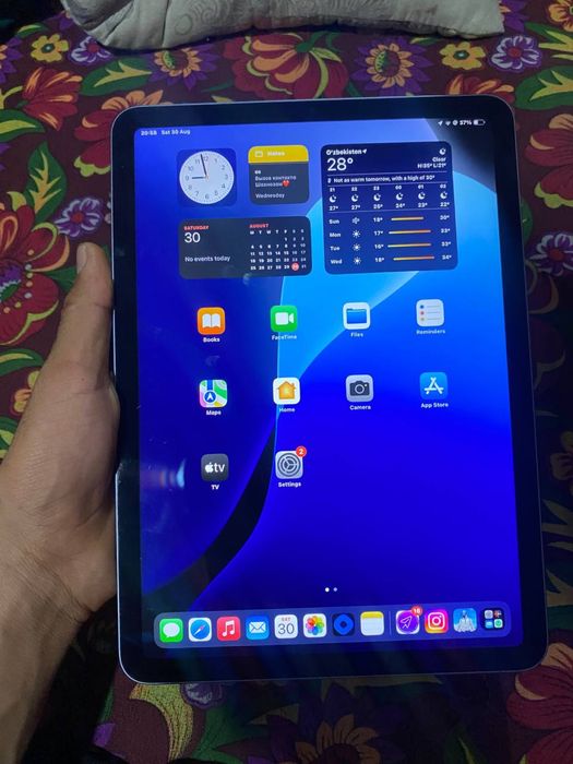 ipad air 5 wf 64 talik hamma joyi radnoy ozim ishlatganman