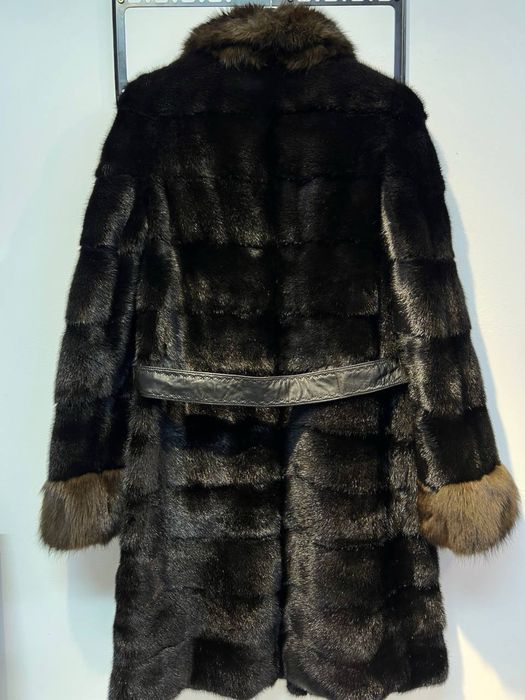 Шуба Норковая (поперечная) 46 р