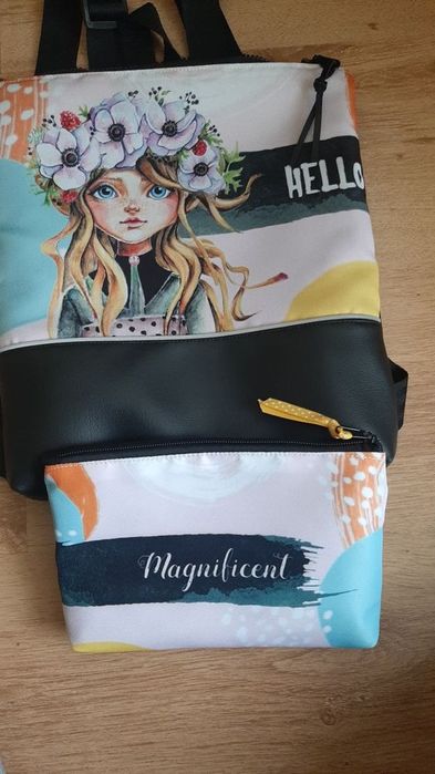 Нови! Раница и несесер! 50 лв.!