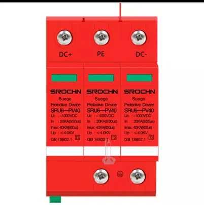 Мълниезащита арестори PV / 1000V DC / 2-3 ПОЛЮСА / ТИП 2 - C