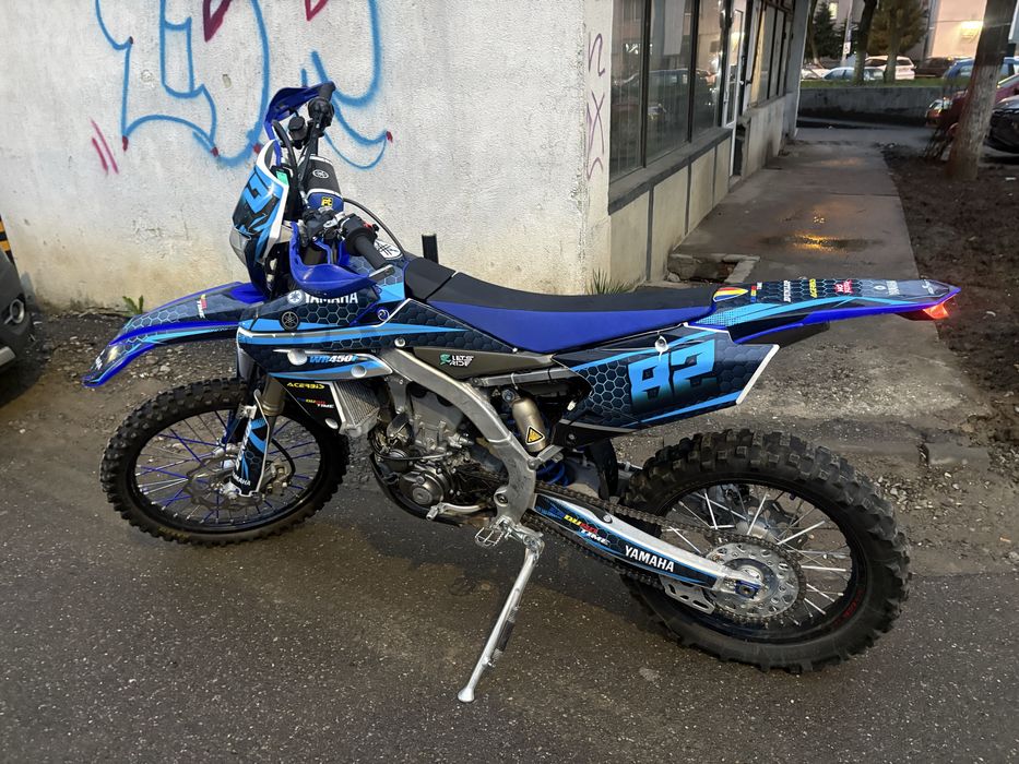 Yamaha WR450F inmatriculata