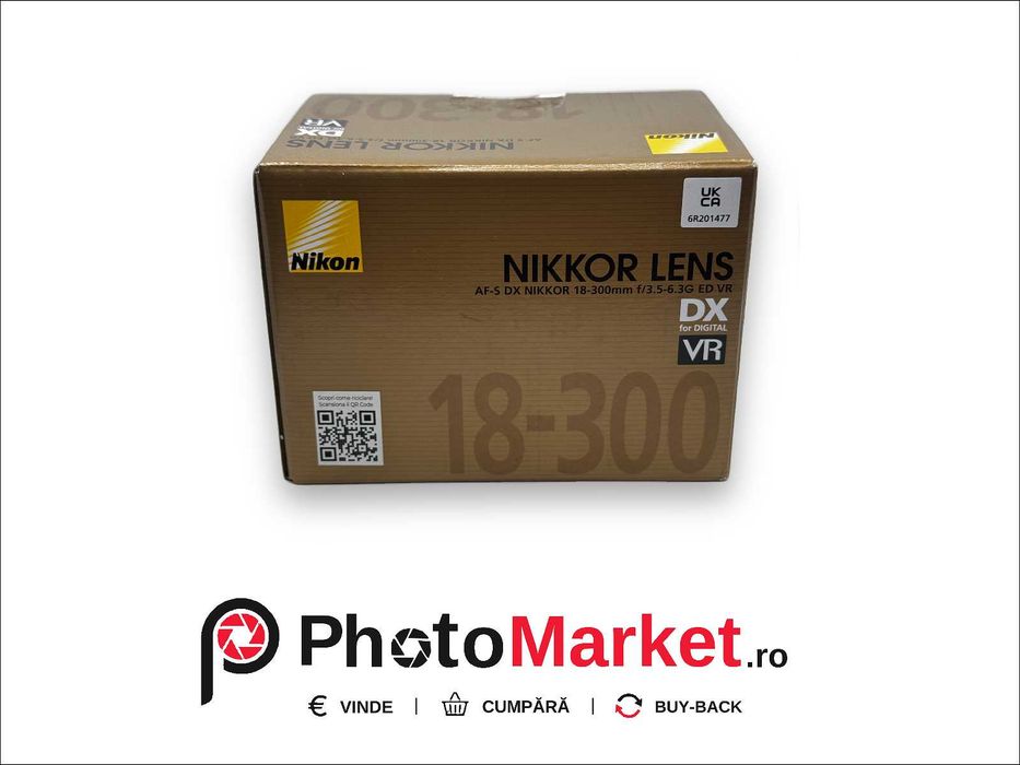 Nikon AF-S DX 18-300mm f/3.5-6.3G ED VR - Factura + Garantie