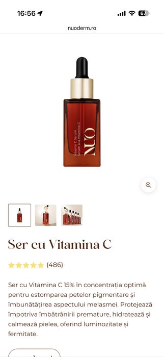 Ser cu vitamina C nuoderm