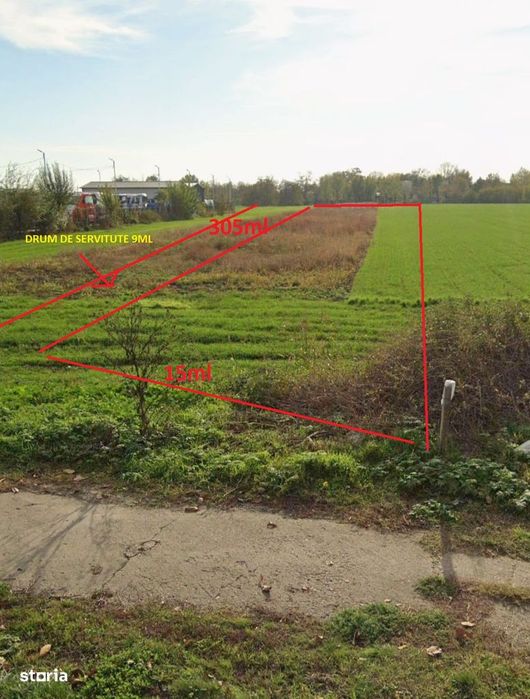 Teren intravilan zona Brailei 4600 mp