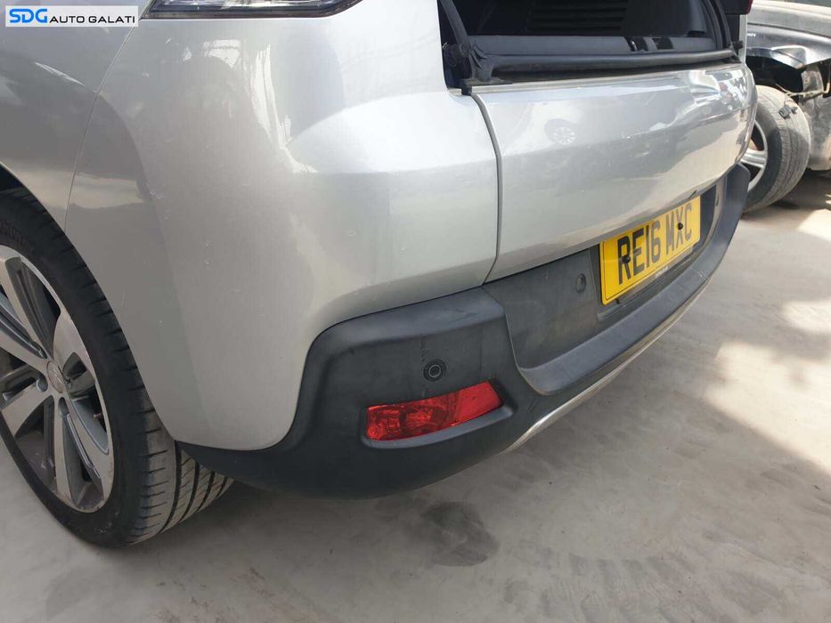 Bara Spoiler Spate cu Locas Senzori Parcare cu Imperfectiuni Peugeot 3008 1.6 HDI 2009 - 2016 Culoare EZR [Q3281]