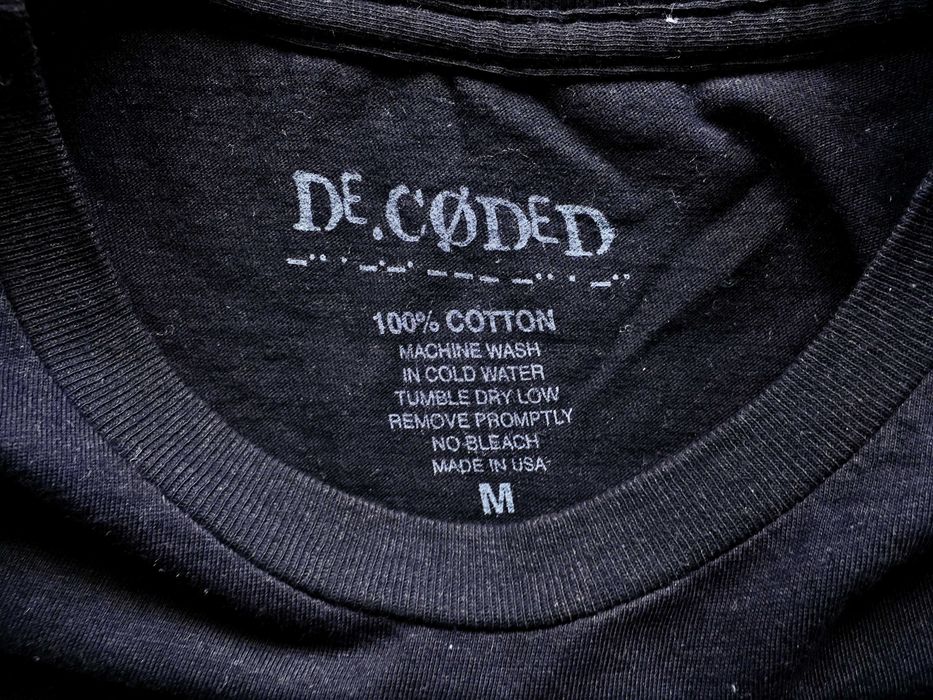 VINTAGE 1999 Made in U.S.A. DE.CØDED® «HAVOK» Men's Tee — M