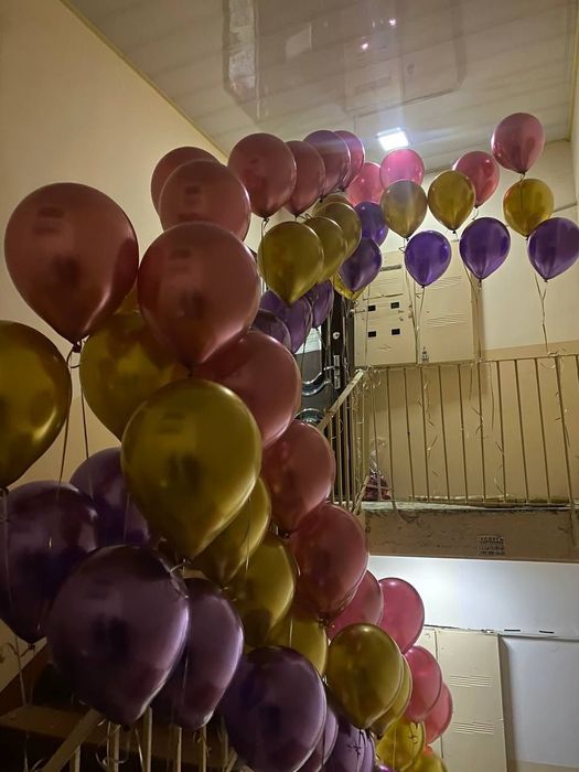 Шар+Акция+ваздушние+Гелвией+газли+хромивые+даставка+