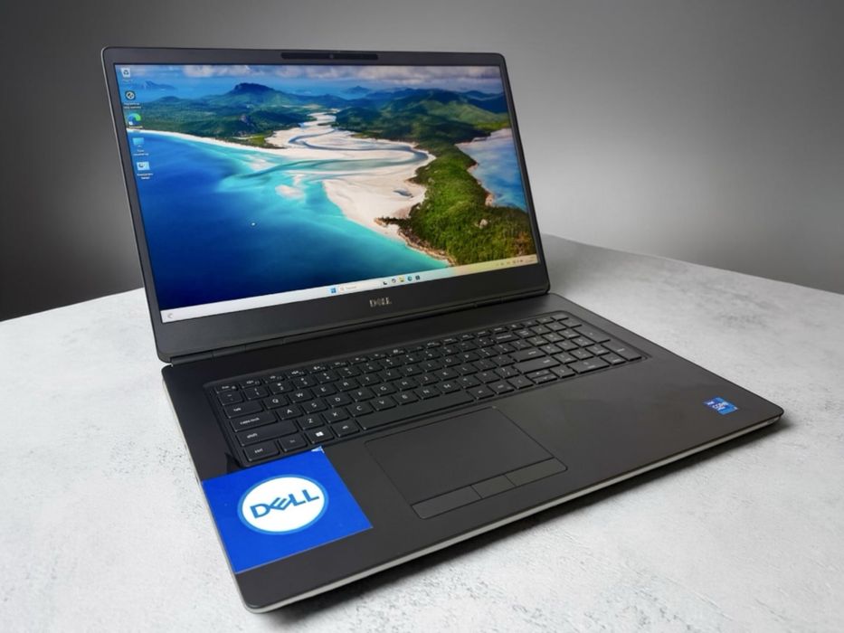 Лаптоп Dell Precision 7760 17,3' FHD i7-11850H 32GB RAM 512GB SSD RTX A4000 Гаранция!