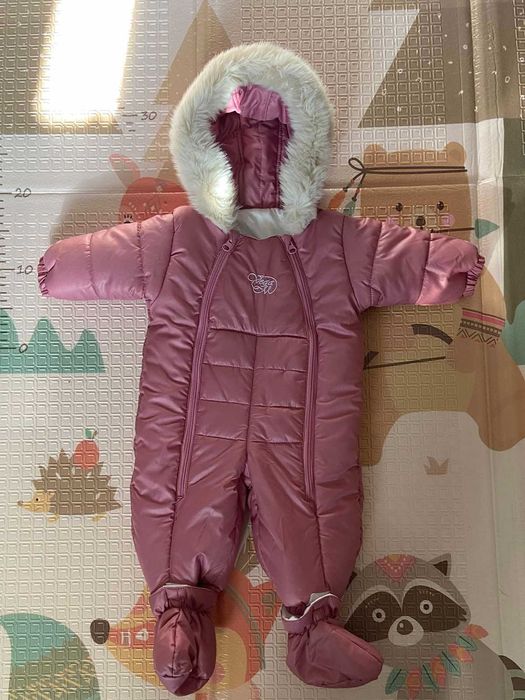 Бебешки зимен гащеризон 3-6 месеца