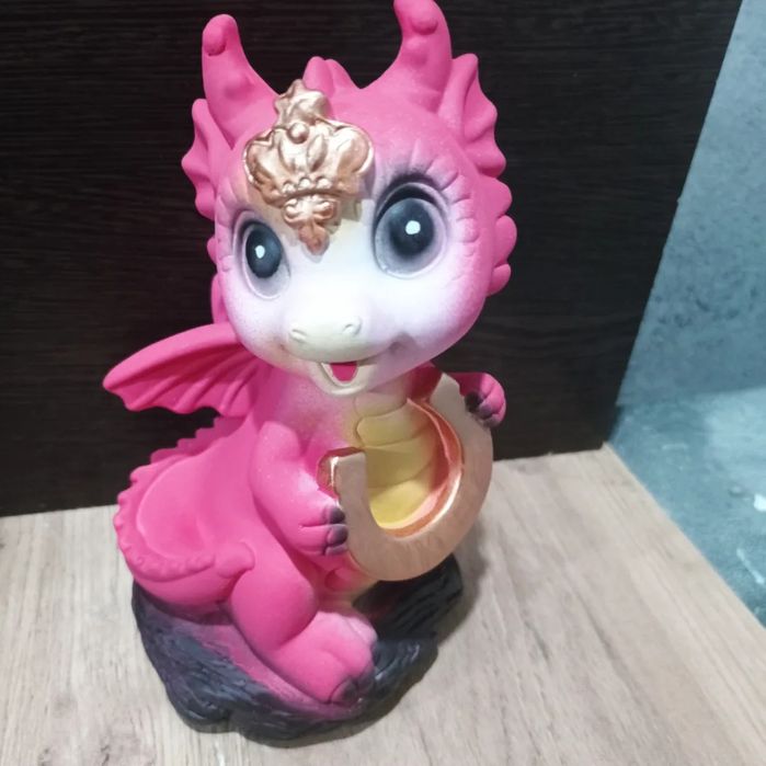 Копилки драконы из гипса