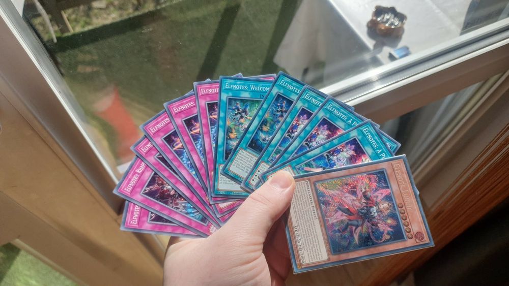 Carti Yu-Gi-Oh Elfnote Lucina + spell/traps