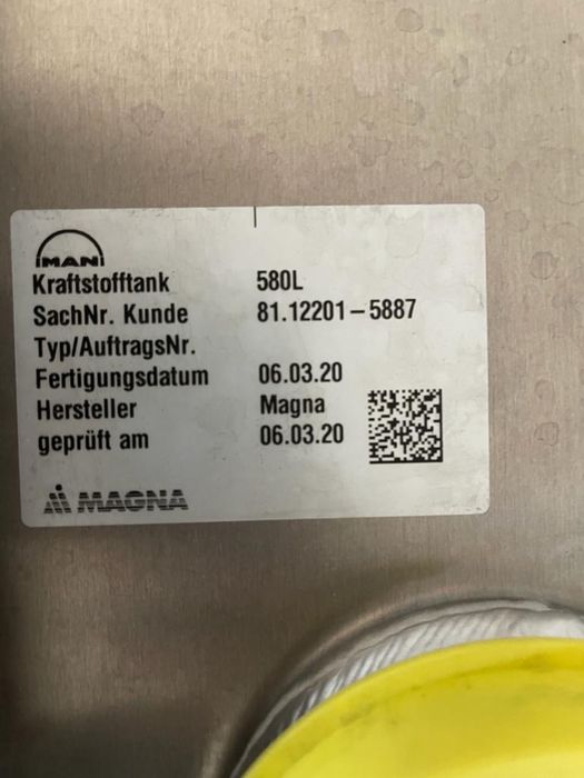 De Vanzare Rezervor MAN Tgx