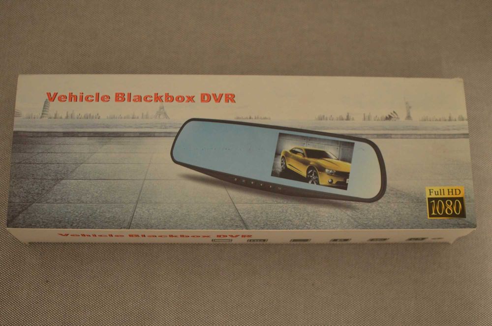 NOU! Oglinda auto retrovizoare cu 2 camere de filmat Blackbox DVR