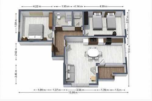 Продава се Тристаен апартамент в Търговище, Център - 107 кв.м за 1150 €/кв.м - Снимка #5