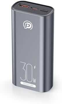 Нов Компактен 30W Power Bank батерия 10000mAh за Смартфони и Таблети зарядно