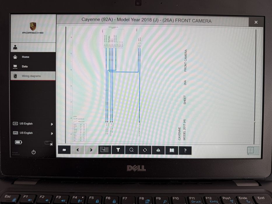 Tester/Diagnoza VNCI PTG3 Porche+Laptop cu PIWIS V42.200+V38.250