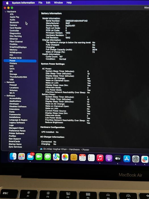 Macbook Air 2020 intel