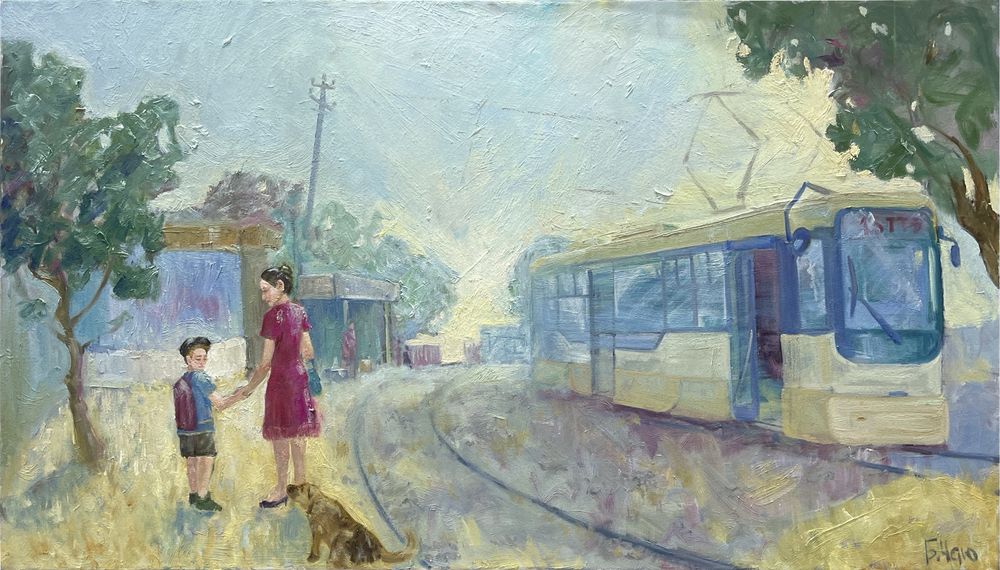 картина маслом «Ностальгия»