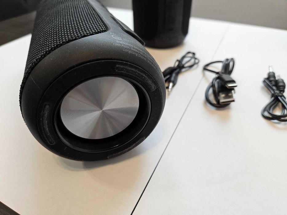 2 boxe portabile TRONSMART T6 Plus Upgraded ca noi 40W per boxă, negre