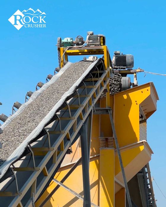 ТРАНСПОРТЁРНАЯ КОНВЕЙЕРНАЯ ЛЕНТА RockCrusher Иранского производство