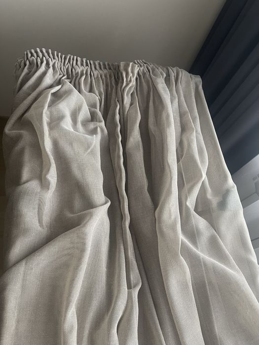 Плътни пердета и тюл, комплект