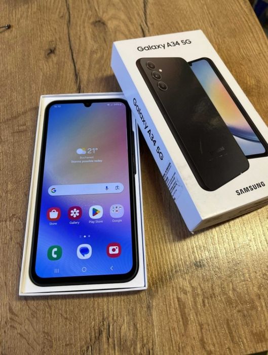 Vând Telefon Samsung A34, 5G, 6/128 Gb. ca Nou..
