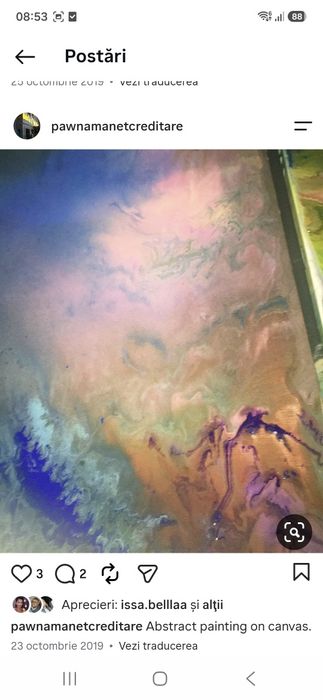 Pictez peisaje , abstracte la comandă