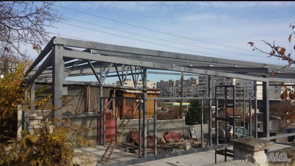 НОВА Метална Конструкция 60м/12м/6м/ на склад/хале/Метални Конструкции