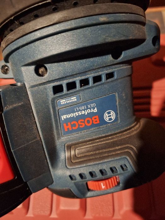 Bosch profesional GEX 185 LI-slefuitor 18v