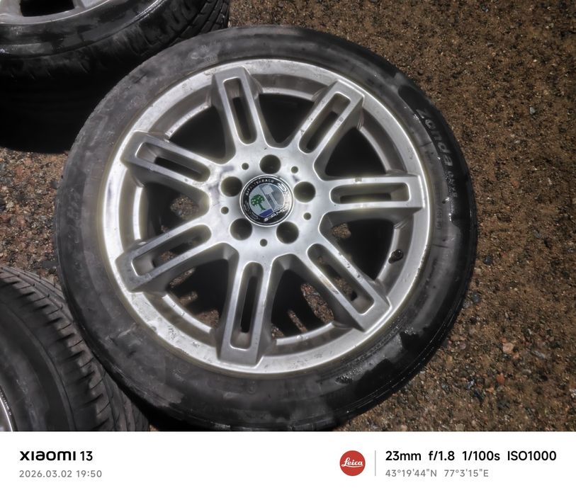 Диски Р17 разноширокие АМГ