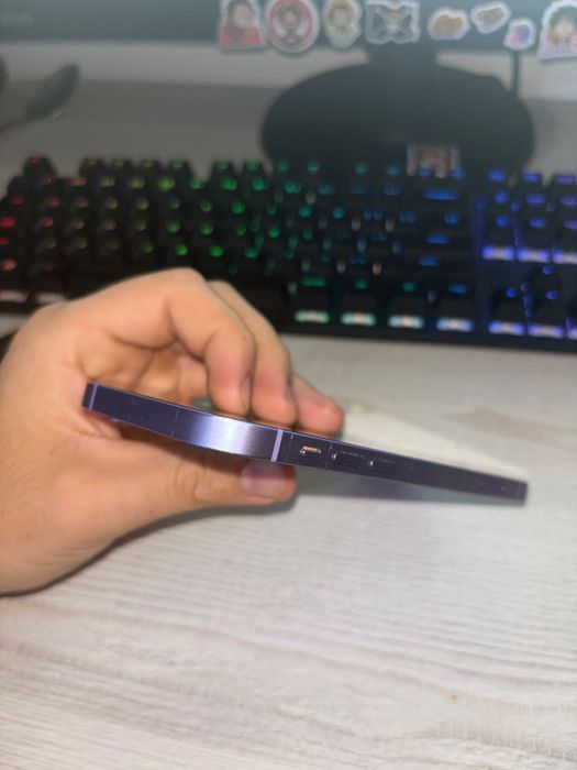 iPhone 12, Violet, 128Gb, 74% Battery Health