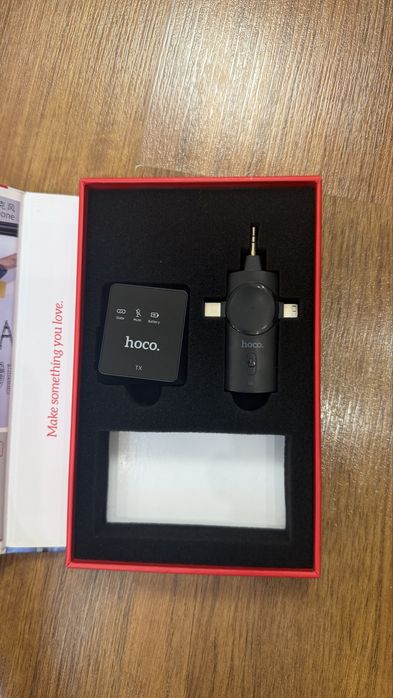 Микрофон Hoco 3in1