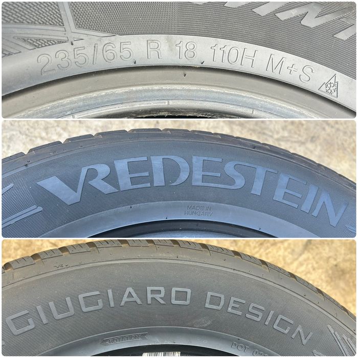 Anvelope 235 65 18 , de iarna , Vredestein Giugiaro Design