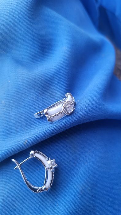 Серебрянные серьги 925 пробы