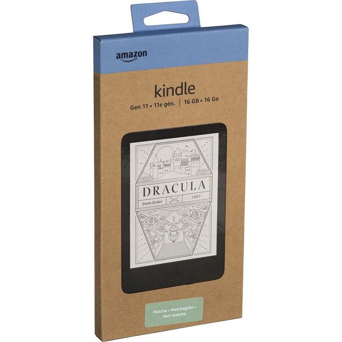 eBook Reader Amazon Kindle 2024 (11th Gen), 16 GB, Display 6", Wi-Fi, USB-C, cu Reclame,Verde,sigilat